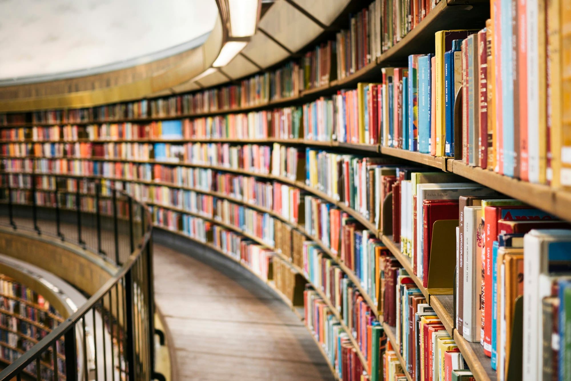 Library stacks